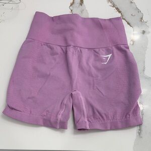 Gymshark Seamless High-Waist Bike Shorts in sour pink